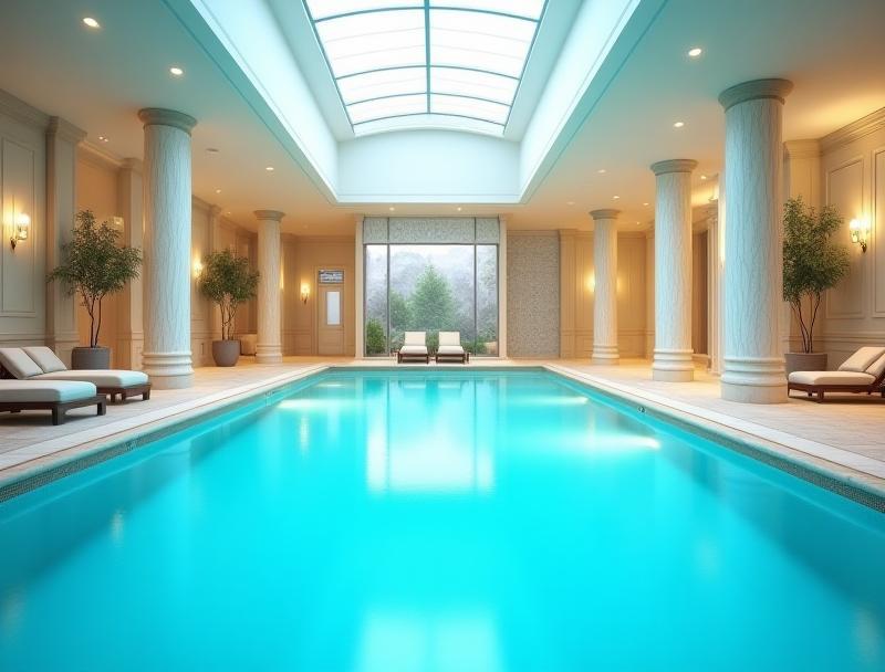 Indoor swimming pool design
